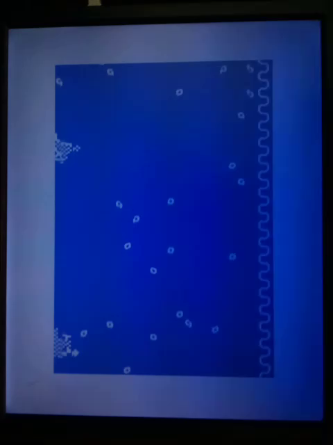 The described aquarium "screensaver"