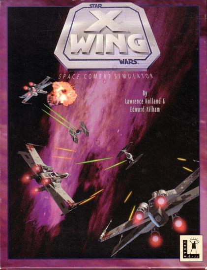 Box cover of X-Wing for DOS.