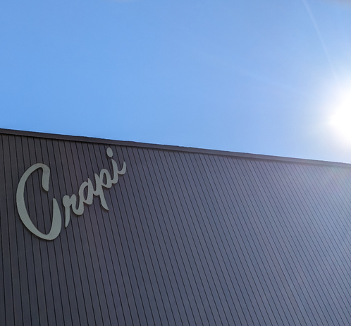 Sign for Crapi apartments