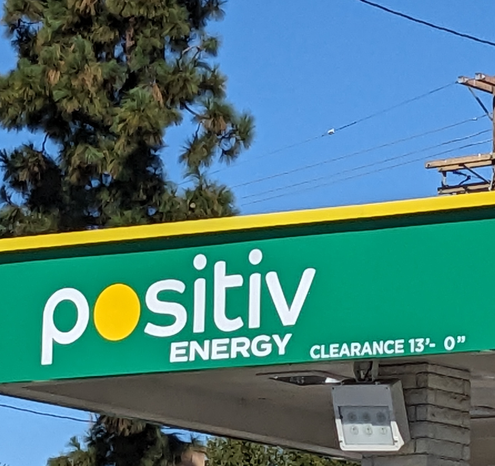 Sign for Positiv Energy