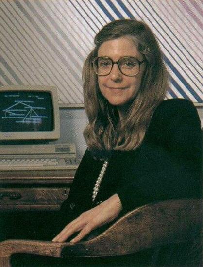 Official photo of Hamilton for NASA, 1989