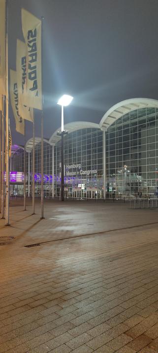 Hamburger Messe von außen