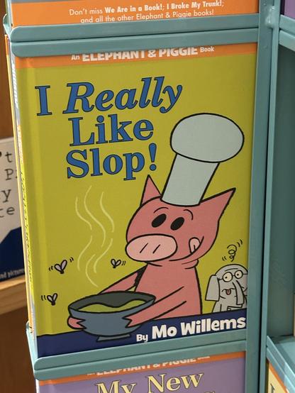 I really like slop!! By mo willems