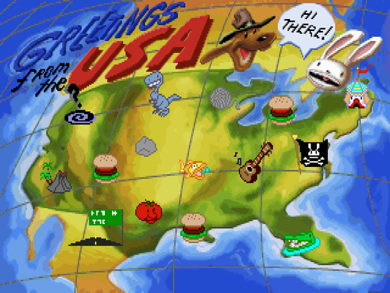 Room 010: USA Map