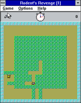 Rodent's Revenge ... one of my favourite games from Microsoft's Entertainment Packs.