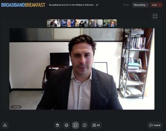 We are Live on Broadband Breakfast! Click the link to learn more!