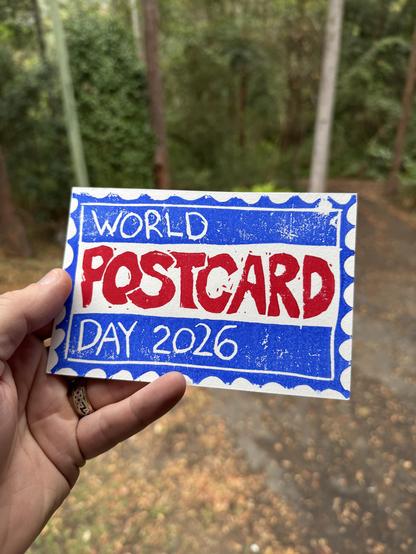 Handmade, World Postcard Day 2026, postcard.
