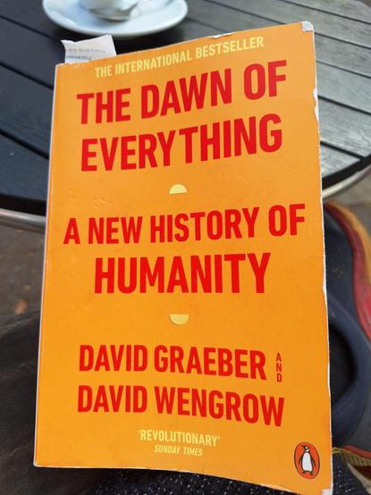 Photo

Book : The Dawn of Everything, Graeber and Wengrow