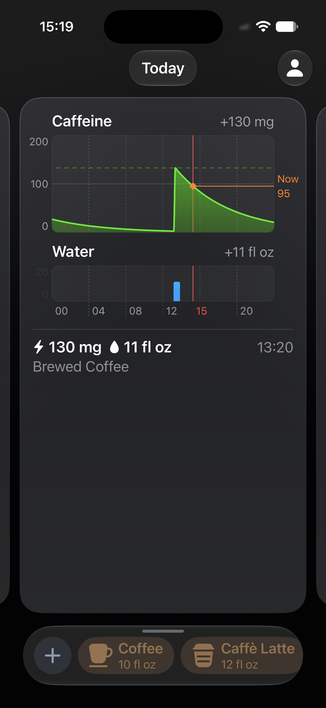 Same as first screenshot but in dark mode.