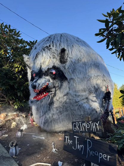 Dark Lord Grimothy, father of Jimothy the Raccoon