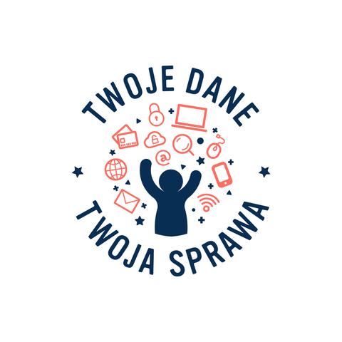 Logo programu "Twoje dane - Twoja sprawa"