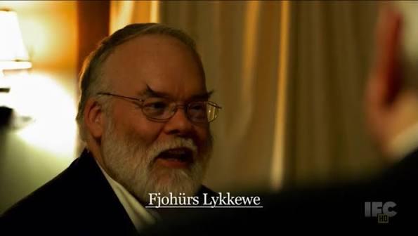 Icelandic public television benefactor Fjohürs Lykkewe