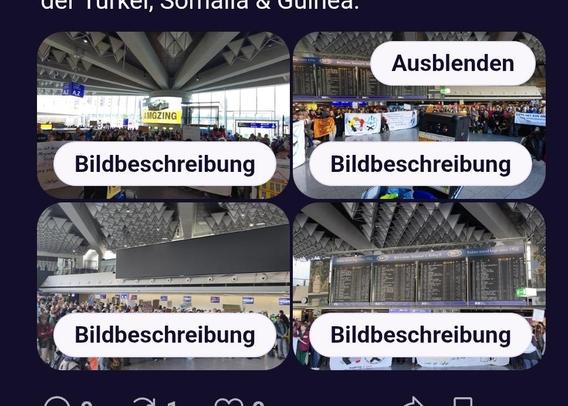 4 Bilder überlagert von Sprechbasen: Bildbeschreibung