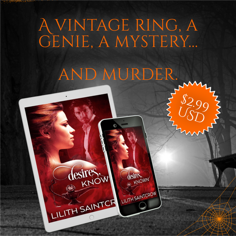 DESIRES, KNOWN is $2.99USD in ebook until 10/31.